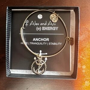 Alex and Ani Nautical Silver Bracelet